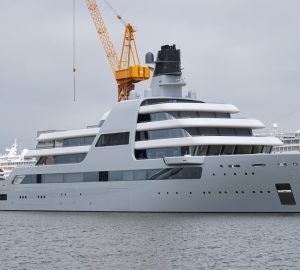 In pictures: 140m mega yacht SOLARIS before delivery departure