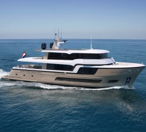 Van der Valk shipyard launches 34-metre luxury yacht Lady Lene