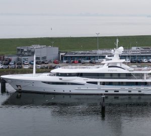 Luxury yacht PAPA returns to Damen Yachting for refit