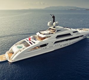 65m ILLUSION superyacht offering 15% off in the Caribbean this spring