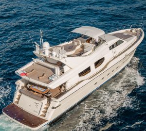 Refitted 27m motor yacht ZIHUATANEJO cruising around Italy from this summer