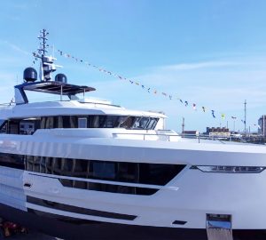 Ocean King reveal 37m luxury yacht VAYUS at the Venice Boat Show