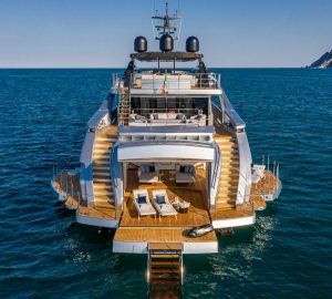 43m luxury yacht CABO is brand new to the Croatian charter market