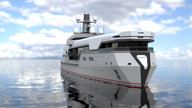 110 m Luxury Yacht Concept (GRANDEUR) 09