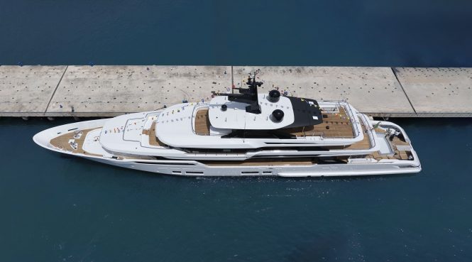 Luxury yacht ASANTE