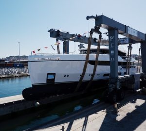 Columbus Yachts announce the launch of 43m motor yacht FRETTE