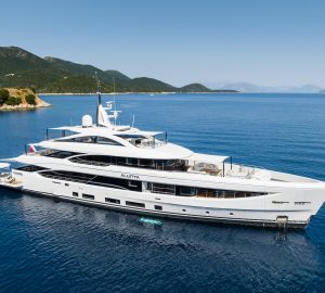 Superyacht ALUNYA in the Mediterranean: the ultimate yacht charter experience on board a Benetti B.Now 50