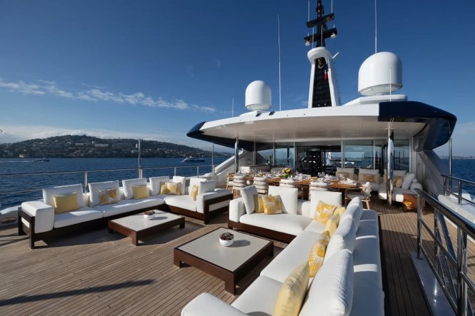 Luxury yacht ZAZOU