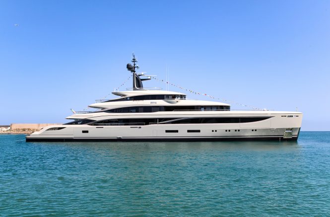 66m motor yacht IRYNA - photo Giuliano Sargentini