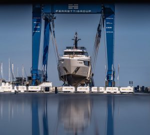 Ferretti Group's Custom Line Division Launches Five Superyachts in a Month
