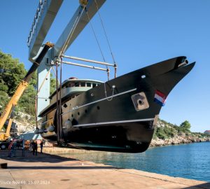 49m motor yacht MAIA launched by Radez in Croatia