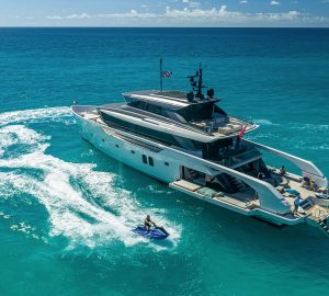 Brand-new 34m luxury yacht ON TIME joins yacht charter market in the Mediterranean