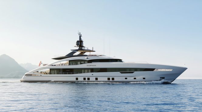 Project SOPHIA by Heesen Yachts - rendering