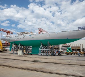 39m sailing yacht LINNEA AURORA launched by SES Yachts