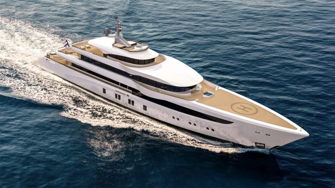 Luxury yacht PROJECT OPAL