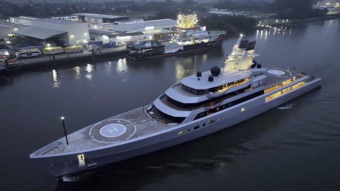 ALIBABA superyacht by Lurssen - Photo DrDuu