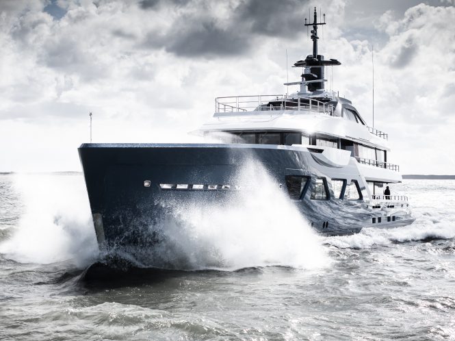 Superyacht AMELS 6006 | image from Damen Yachting