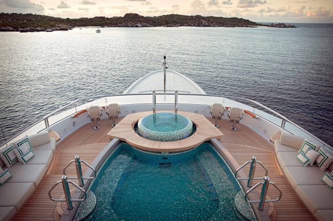 Superyacht KISMET pool