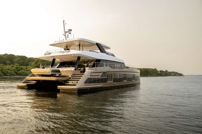 Luxury yacht SOL