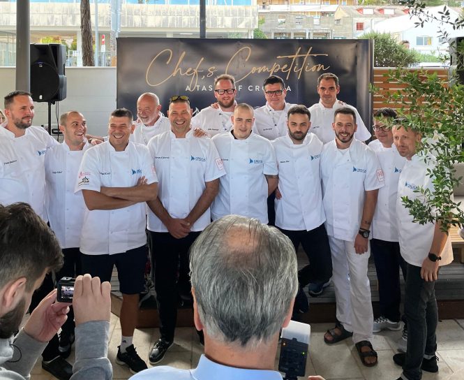 Chefs of the CROYA Chef's Competition 2024 in Split