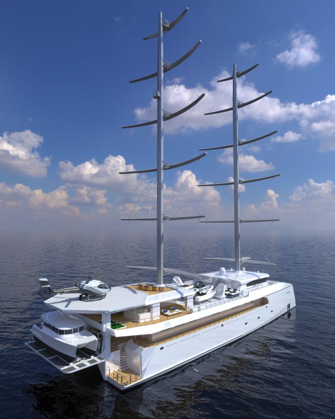 Echo Yachts ASC67 -The largest sailing catamaran in construction