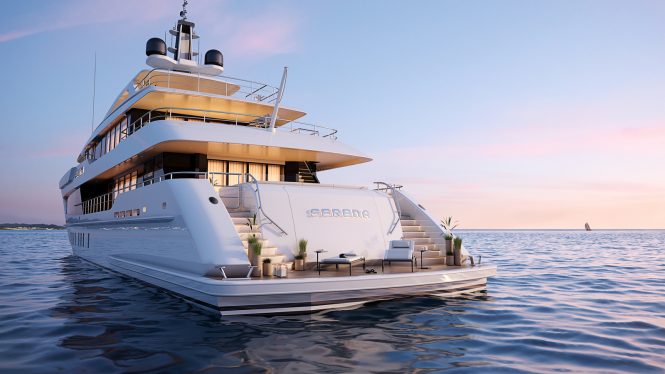 Luxury yacht SERENA