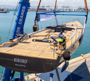 Sailing yacht KIBOKO 4 is launched as the 2nd hull in the Southern Wind 108 series