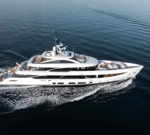 Superyacht ASANI – a Benetti B.Now 50 Oasis Deck® – reveals her stunning exterior and interior design