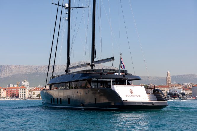 Luxury motor sailer SCORPIOS